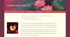 Desktop Screenshot of estherting.com